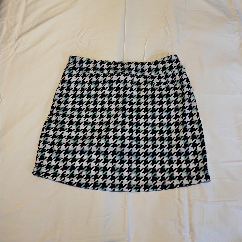 Pebble Beach Houndstooth 16" Skort